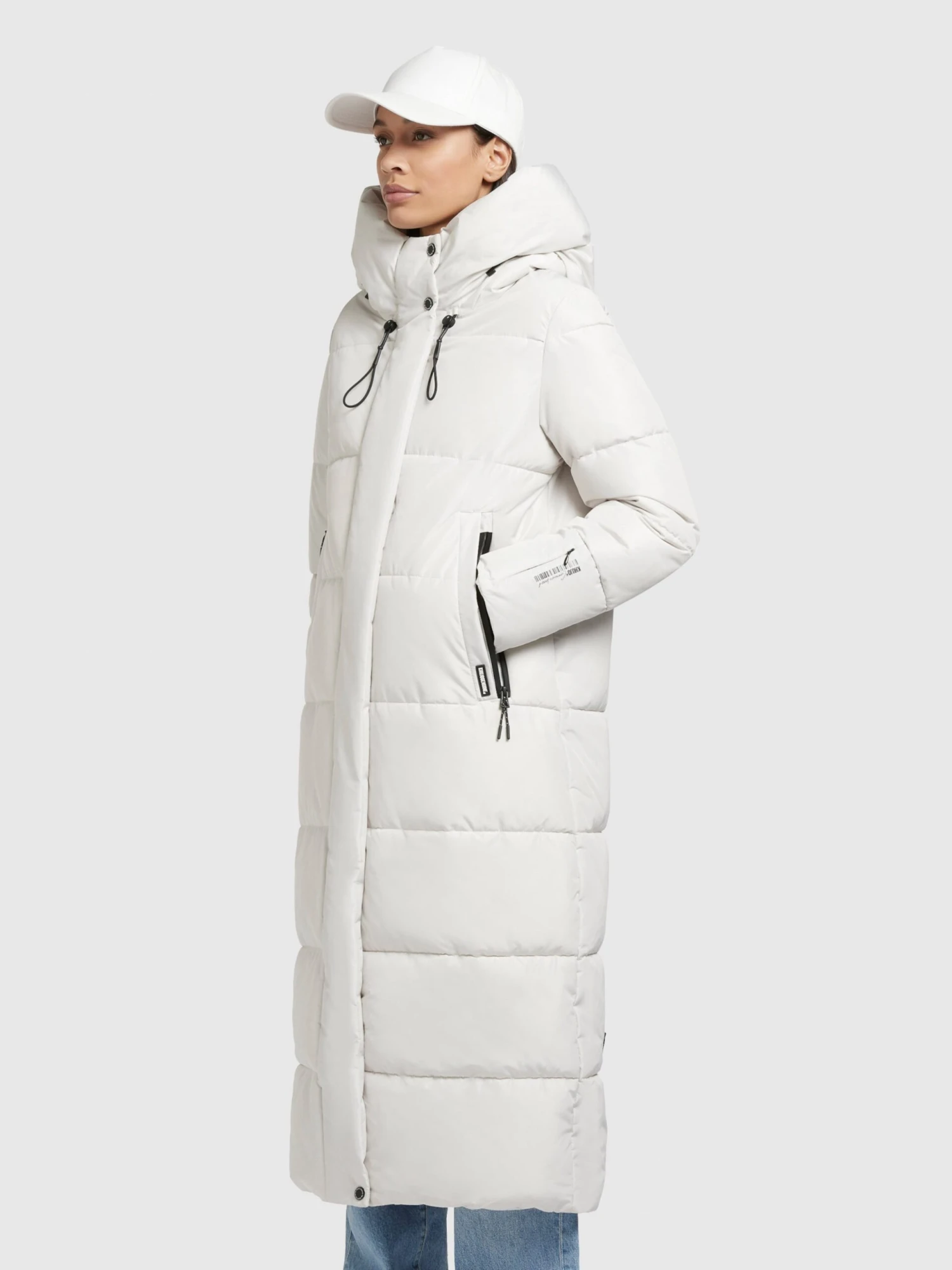 Khujo Übergangsmäntel Mantel Soulani Frauen Offwhite 7 Khujo Übergangsmäntel Mantel Soulani Frauen Offwhite – Bild 5