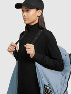 Khujo Wintermäntel Mantel Frauen Hellblau -Khujo 051c9094169c3b893affa1c5c58d97b8