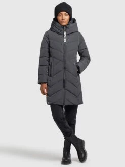 Khujo Wintermäntel Jacke Formin Frauen Graphit -Khujo 0524a4cd4a3880221f8dbd120d3aa8c5