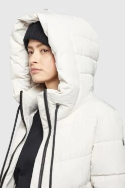 Khujo Übergangsmäntel Mantel Klayd Frauen Offwhite -Khujo 05f1133aec7c8fa2e24deaf9f7384eb1