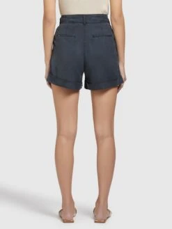 Khujo Hosen Loosefit Shorts Elida Frauen Dunkelblau -Khujo 065952582fbe9fcee8ad2baaa193889b