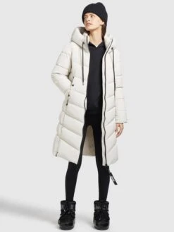 Khujo Übergangsmäntel Mantel Klayd Frauen Offwhite -Khujo 073349ea121383141abd5a6d7bdee7a9