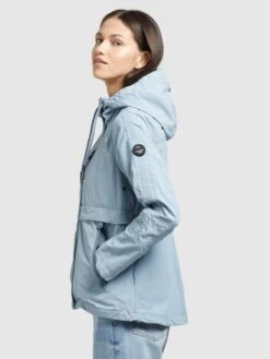 Khujo Übergangsjacken Übergangsjacke ZAHIRA3 Frauen Hellblau -Khujo 077068c051b07c13087946d092fb4dd7