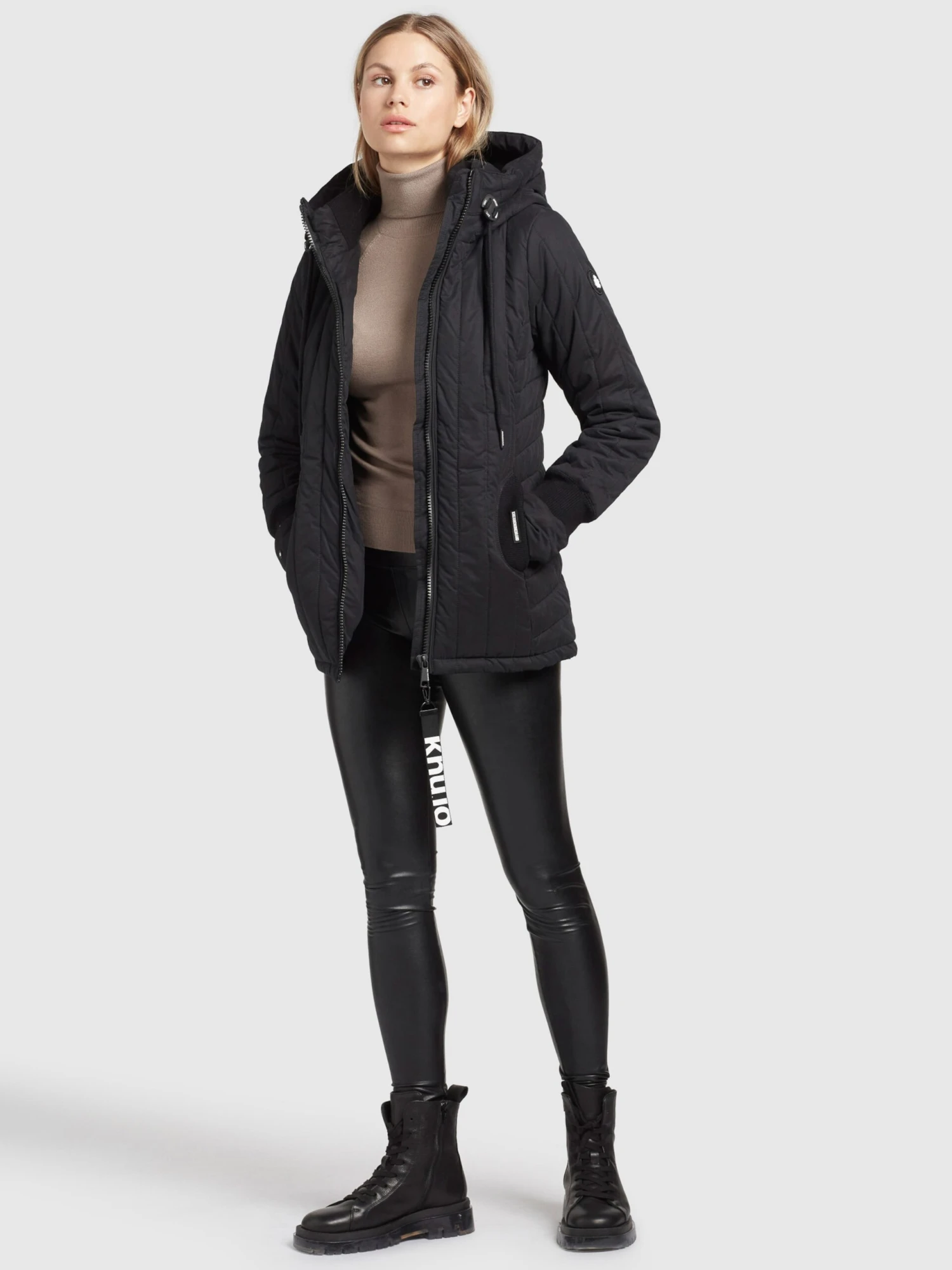 Khujo Winterjacken Jacke Frauen Schwarz 5 Khujo Winterjacken Jacke Frauen Schwarz – Bild 3