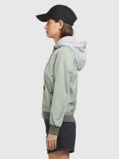 Khujo Übergangsjacken Übergangsjacke PERSEE Frauen Pastellgrün -Khujo 0a5a72c6031404cf711d423c91037123