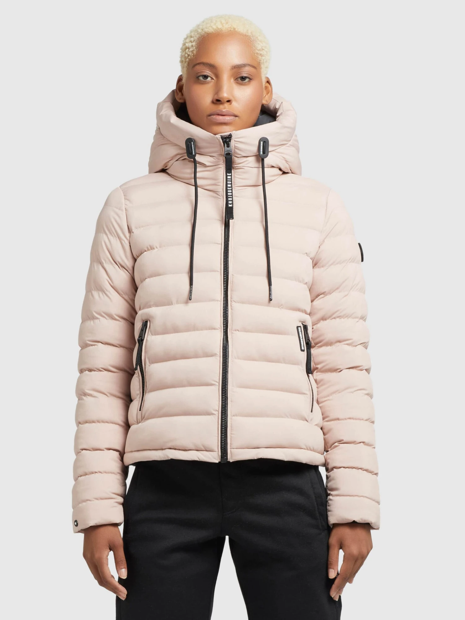 Khujo Übergangsjacken Jacke Lovina Frauen Puder 4 Khujo Übergangsjacken Jacke Lovina Frauen Puder – Bild 2