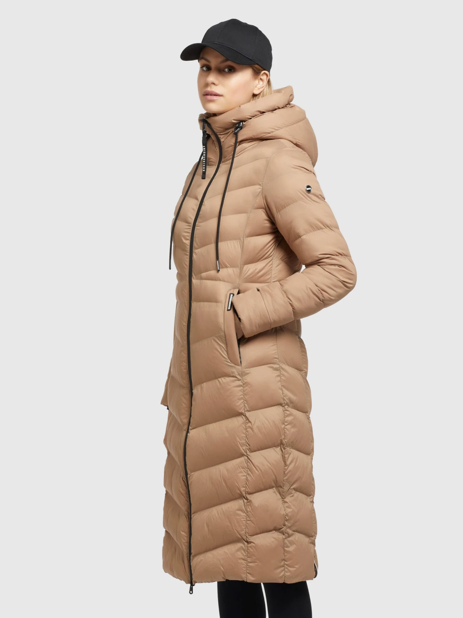 Khujo Wintermäntel Mantel Ingram 2 Frauen Dunkelbeige 7 Khujo Wintermäntel Mantel Ingram 2 Frauen Dunkelbeige – Bild 5