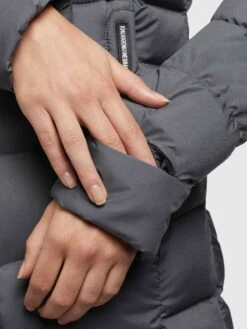 Khujo Kurzmäntel Mantel Tuhani Frauen Dunkelgrau -Khujo 0f6f7d05bc7a39d478634efad134d7b5