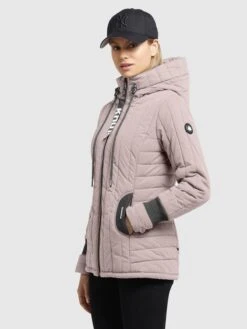 Khujo Übergangsjacken Jacke TWEETY PRIME Frauen Rosa -Khujo 100f9ca2aaa11250f7d2bf3c83b9553b
