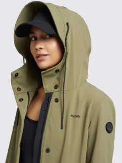 Khujo Jacken Parka Jonna Frauen Oliv -Khujo 12432ed10e68d595418939633a40914a