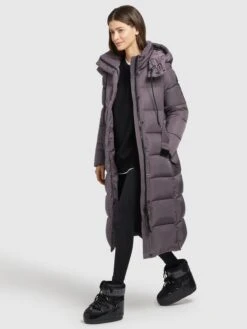 Khujo Wintermäntel Mantel HAZELLE Frauen Mauve -Khujo 155e506fe3f3edc656db2127de916979