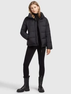 Khujo Winterjacken Jacke Blondie Matt Frauen Schwarz -Khujo 16fbcb6b5b840d5b656633f5412df5a8