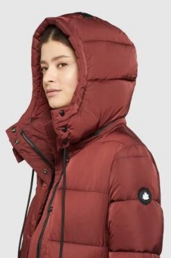 Khujo Wintermäntel Mantel HAZELLE Frauen Rostrot -Khujo 17fd68fed07b23dc019b15767fadc8eb