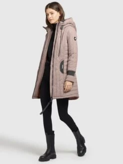 Khujo Übergangsmäntel Jacke Jerry Frauen Helllila -Khujo 18217452d1d83186922656b972b46cba