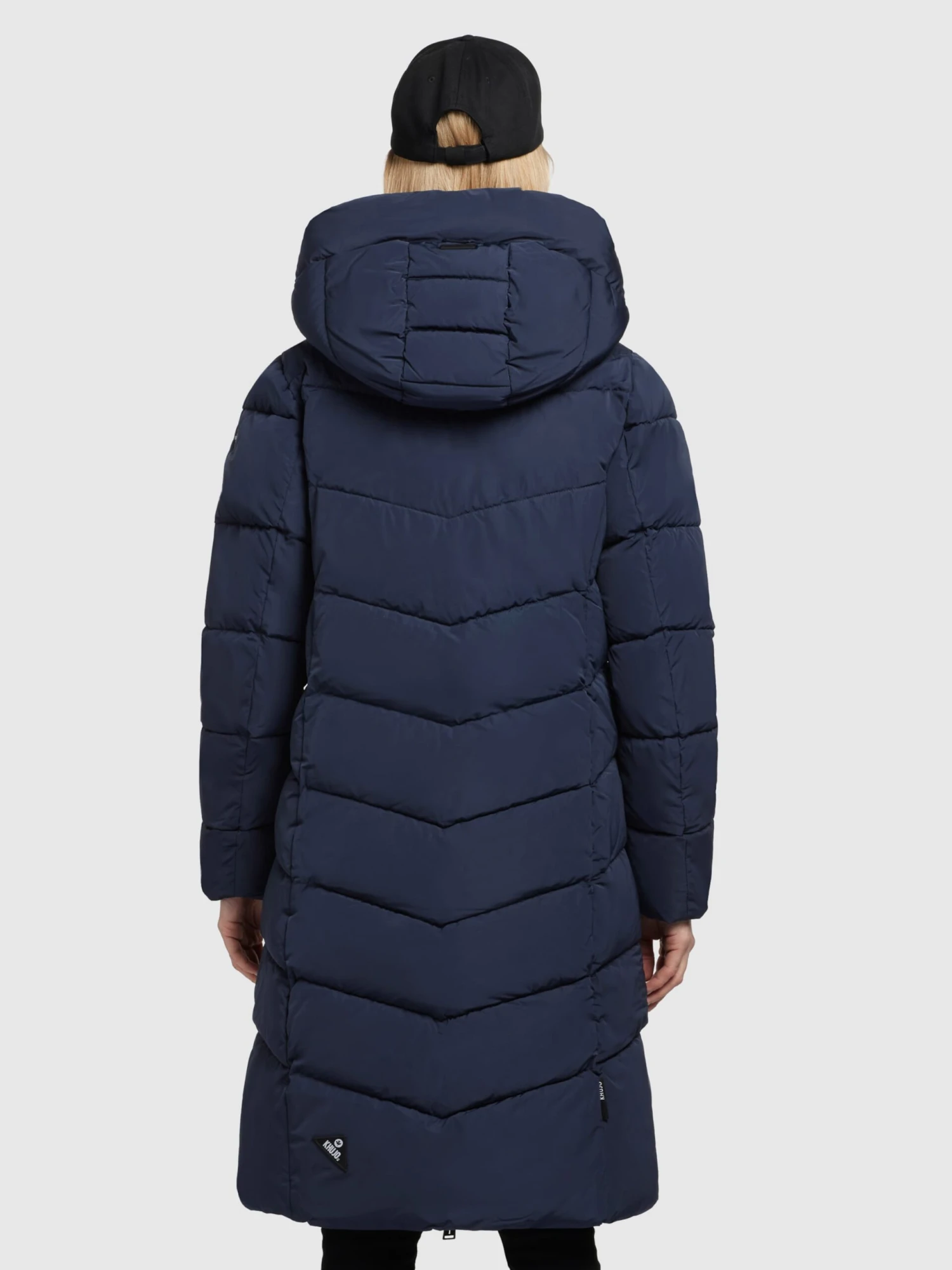 Khujo Übergangsmäntel Mantel Klayd Frauen Dunkelblau 6 Khujo Übergangsmäntel Mantel Klayd Frauen Dunkelblau – Bild 4