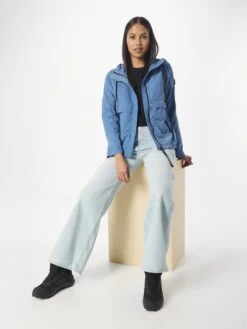 Khujo Übergangsjacken Jacke Zahira Frauen Taubenblau -Khujo 1a4456c8b69e48e61edaf5060a35235e