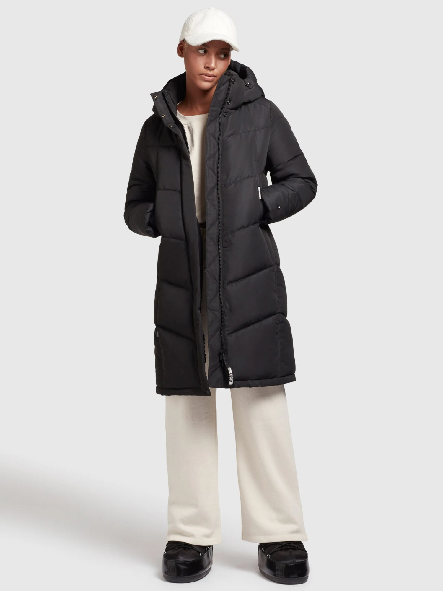 Khujo Wintermäntel Wintermantel Limetta Frauen Schwarz 7 Khujo Wintermäntel Wintermantel Limetta Frauen Schwarz – Bild 5