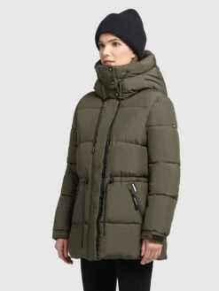Khujo Winterjacken Jacke Leviani Frauen Dunkelgrün -Khujo 1ab3ff951628ecdf8230aaa243d2ca7e