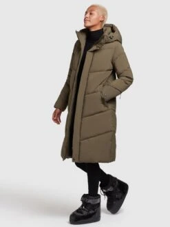 Khujo Wintermäntel Winterjacke Torino2 Frauen Khaki -Khujo 1afbf5fc547fd039d1662a9bc21e164b