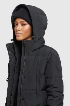 Khujo Wintermäntel Mantel Kleo Frauen Schwarz -Khujo 1b313ef43bc2d976dcc34150f489446c