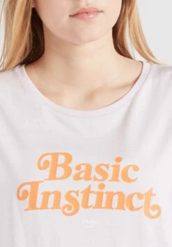 Khujo T-Shirts T-Shirt Banani Instinct Frauen Pastelllila -Khujo 1c398b94b55d02a7f8983cdc144d89c3