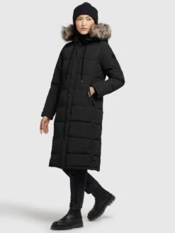 Khujo Wintermäntel Mantel LOLL Frauen Schwarz -Khujo 1ccc03bd80c0068276f177ff035f0c88