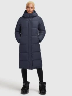 Khujo Wintermäntel Mantel TIONE Frauen Navy -Khujo 1df5a8d981a32913be9cadca785e90c7