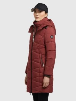 Khujo Übergangsmäntel Mantel Fitt Light Frauen Rostrot -Khujo 1fbbf010b2c12ca775f6b16cac8bfffe