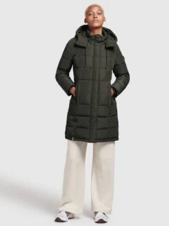 Khujo Kurzmäntel Wintermantel Cups Frauen Dunkelgrün -Khujo 204bd06e80aba3f628643f9e0fa51045