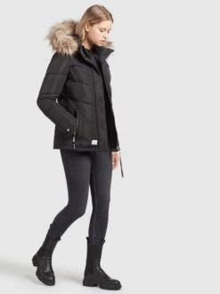 Khujo Winterjacken Jacke Winsen Frauen Schwarz -Khujo 208fea6cfd5c49ebf2e3dad1af9425d9