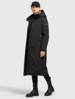 Khujo Wintermäntel Mantel ABELLA Frauen Schwarz -Khujo 21ffeb353bb7fa5712aadecf9372c57a