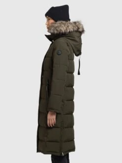 Khujo Wintermäntel Mantel LOLL Frauen Khaki -Khujo 230ed1a138209c2abfa0986a04a9880c