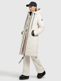 Khujo Wintermäntel Mantel Aribay 3 Frauen Offwhite -Khujo 24516ef46a8a584d74fa375315ba7e20