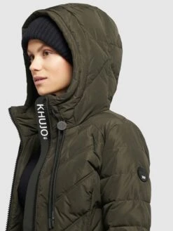 Khujo Übergangsjacken Jacke Stern Frauen Khaki -Khujo 265d38bf77a815d52cc5aff1c0eabd4a