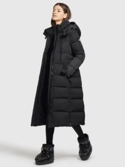 Khujo Wintermäntel Mantel HAZELLE Frauen Schwarz -Khujo 26a96874d6cbeab614caf66570c728cb