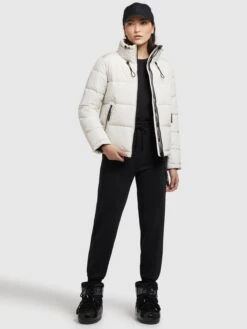 Khujo Winterjacken Jacke Tuba Frauen Offwhite -Khujo 2777d79bbe4f52ae285d25ea0a3a4812