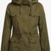 Khujo Parka Jacke ELST Frauen Oliv -Khujo 29ac18c1ca0707939f2bd273944fb2a7