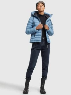 Khujo Winterjacken Jacke Lovina 3 Frauen Hellblau -Khujo 29baa5959ec06549e48fe18bd6086575