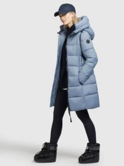 Khujo Wintermäntel Mantel Tuula Frauen Rauchblau -Khujo 2ba29fab0ea211d8cdeb4b33938c618b