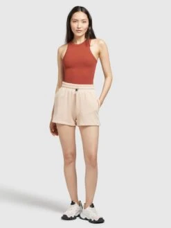 Khujo Shorts Regular Hose Frauen Apricot -Khujo 2c9b7982fbffb205ee3c615b8a434dcc