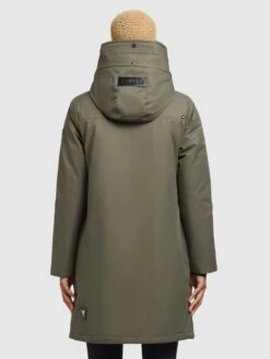 Khujo Übergangsmäntel Mantel LISAD Frauen Khaki -Khujo 2d97fecdb93a8f8cf7ef836f59d38569