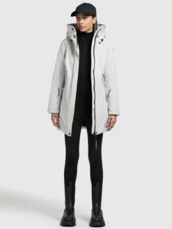 Khujo Winterjacken Jacke Viona 3 Frauen Hellgrau -Khujo 2e82a20f6581942f97eee49da937d8c5
