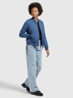 Khujo Übergangsjacken Jacke MONZA Frauen Blau -Khujo 2eb39581e6e90032abaa1fe47ae0058f