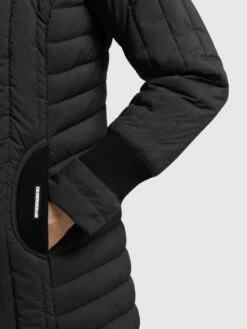 Khujo Winterjacken Mantel Jerry Frauen Schwarz -Khujo 315039cdd5e552b0ab47aa5e83e49f67