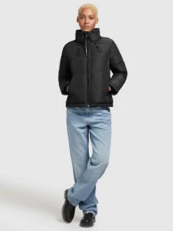 Khujo Winterjacken Jacke Tuba Frauen Schwarz -Khujo 3647cb291c3b2a1b00f901f3baf6ca0f