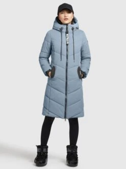 Khujo Wintermäntel Winterjacke Aribay 3 Frauen Taubenblau -Khujo 3693684d461a59f099288722bf962d66