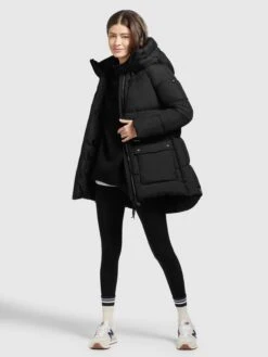 Khujo Übergangsjacken Jacke Pheobe Frauen Schwarz -Khujo 383fadafe93ef6c6d8f91b5a11801291