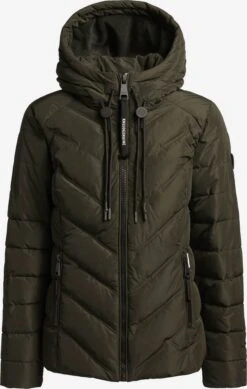 Khujo Übergangsjacken Jacke Stern Frauen Khaki