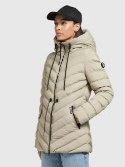 Khujo Übergangsjacken Jacke Noomi Frauen Pastellgrün -Khujo 393f7dda9fb2a8b31e981fd59504b8af