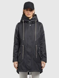 Khujo Parka Mantel ONDA2 Frauen Dunkelgrau -Khujo 3b16079e49feae4e67509393a82c890b